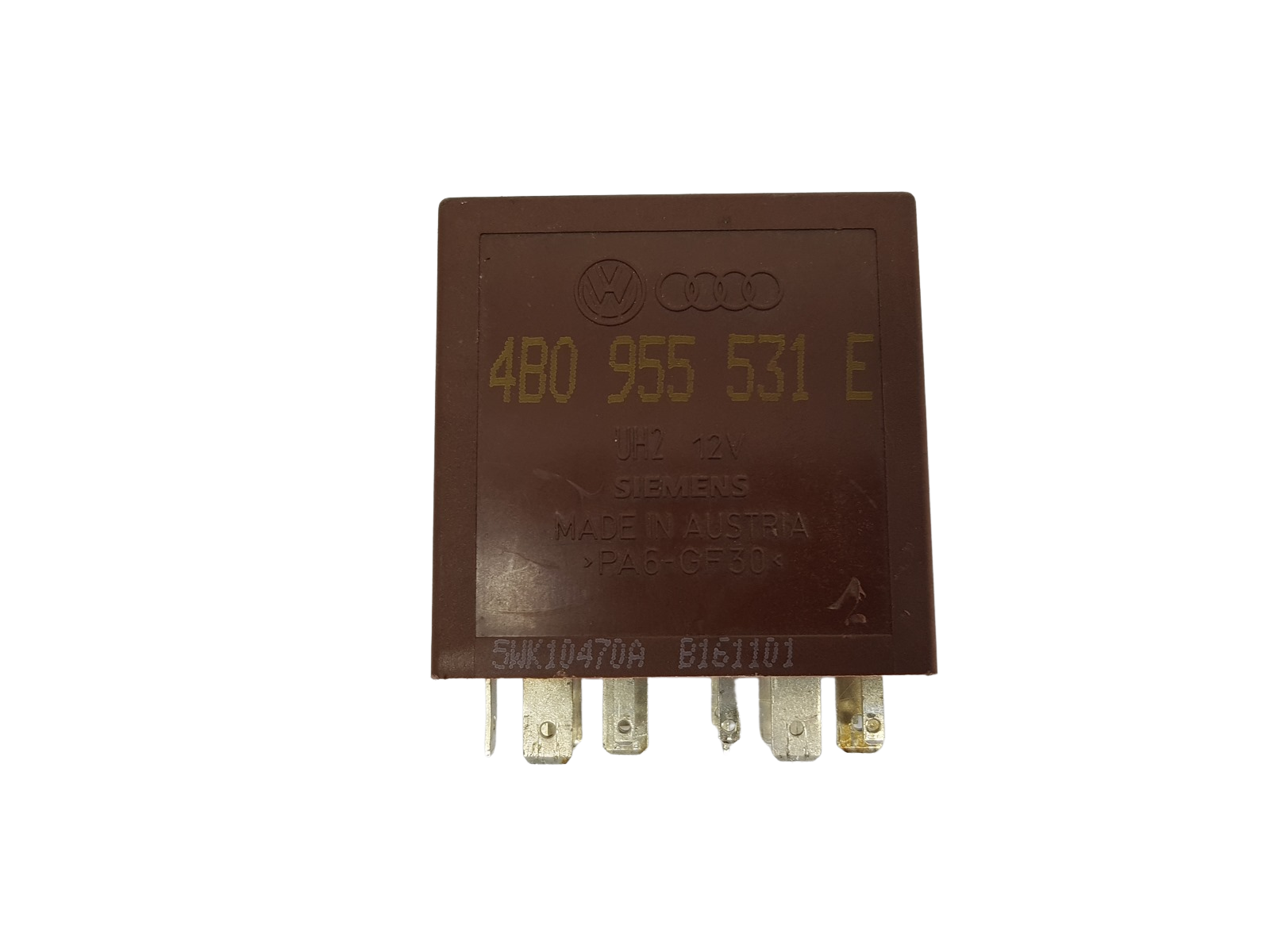 Wiper Relay 4B0955531E 5WK10470A VW Audi Seat Skoda Siemens