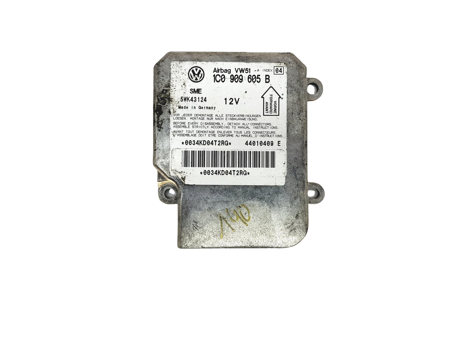 Controller Moduł 1K0909605B 5WK43124 VW Siemens