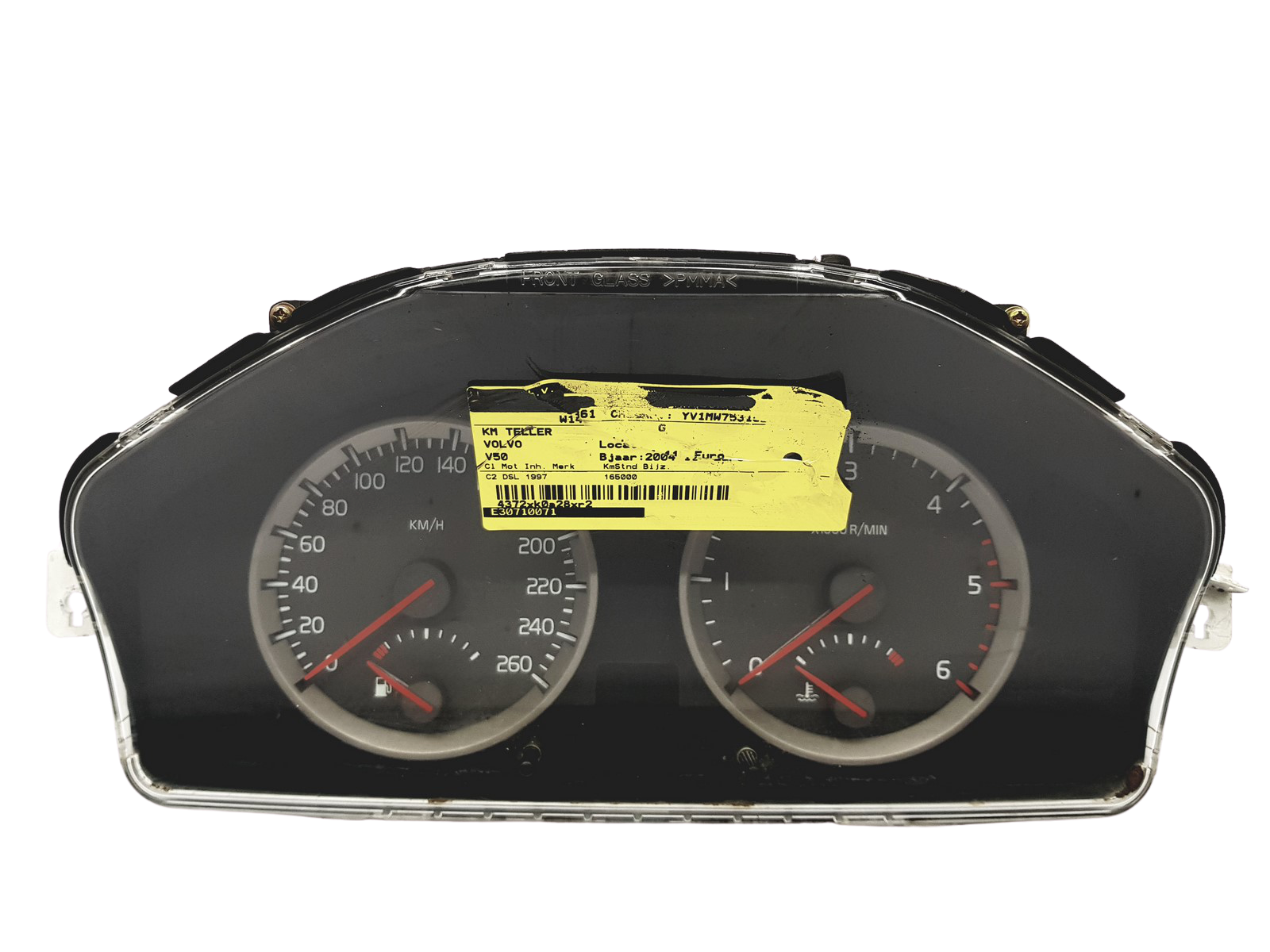 Speedometer/Instrument Cluster Volvo V50 30669185 69294980T 30710071 30518
