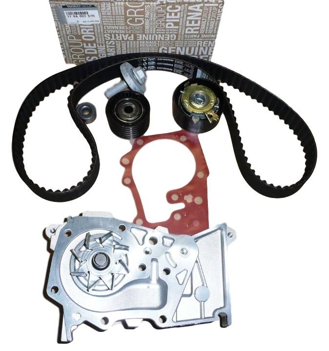 Timing Belt Kit, Set New Original Renault Clio III 1.41.6 16v 119A00397R