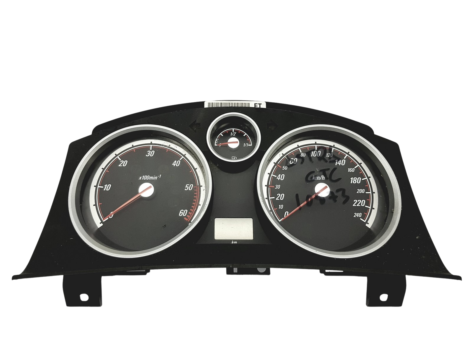 Speedometer/Instrument Cluster Opel 13267565FT Astra H Siemens VDO 58971