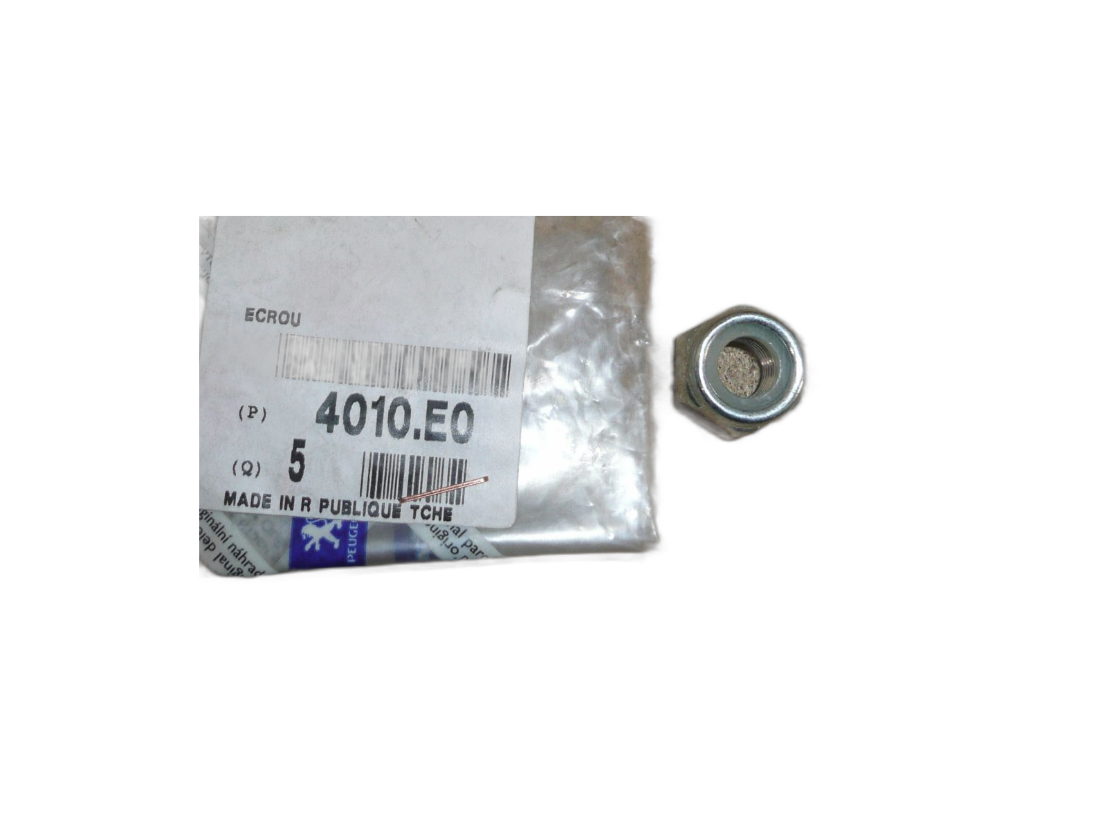 Nut New Original 4010E0 4010.E0 Citroen Peugeot