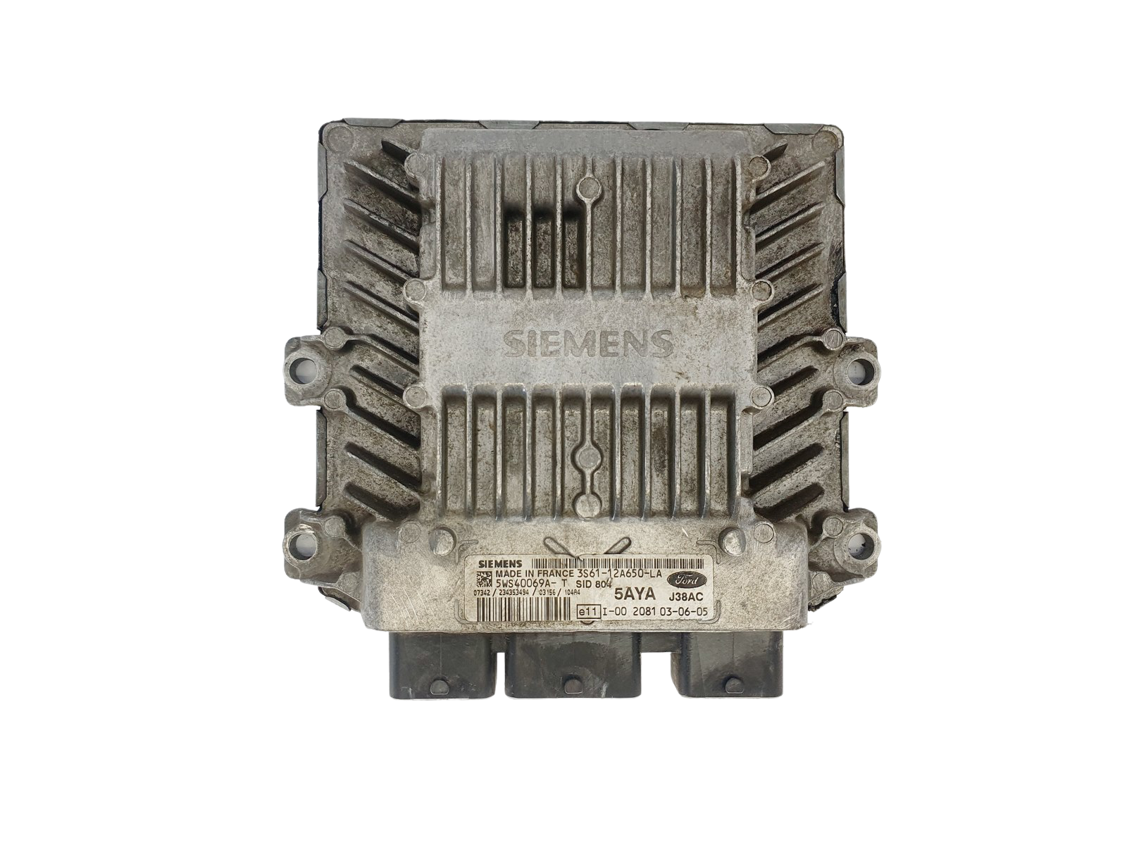 Controller 3S61-12A650-LA 5WS40069A-T Ford Siemens 42438