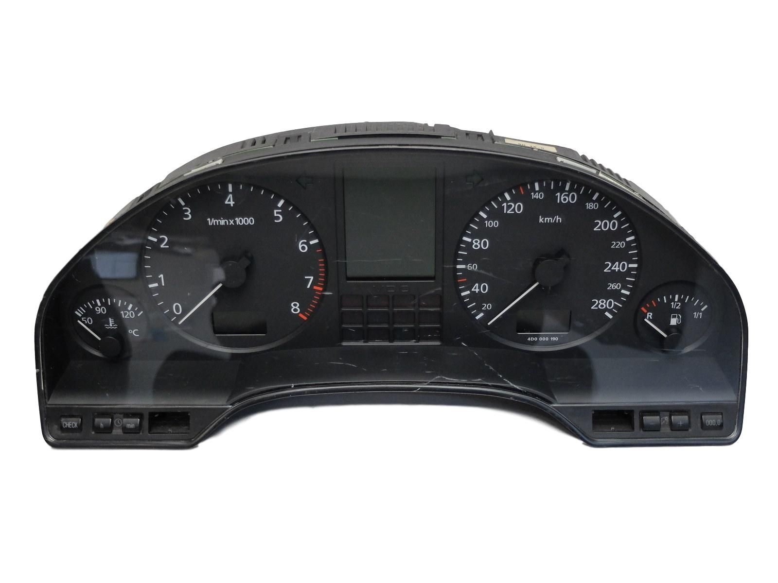 Speedometer/Instrument Cluster Audi A8 D2 4D0919033F 110.008.639/007