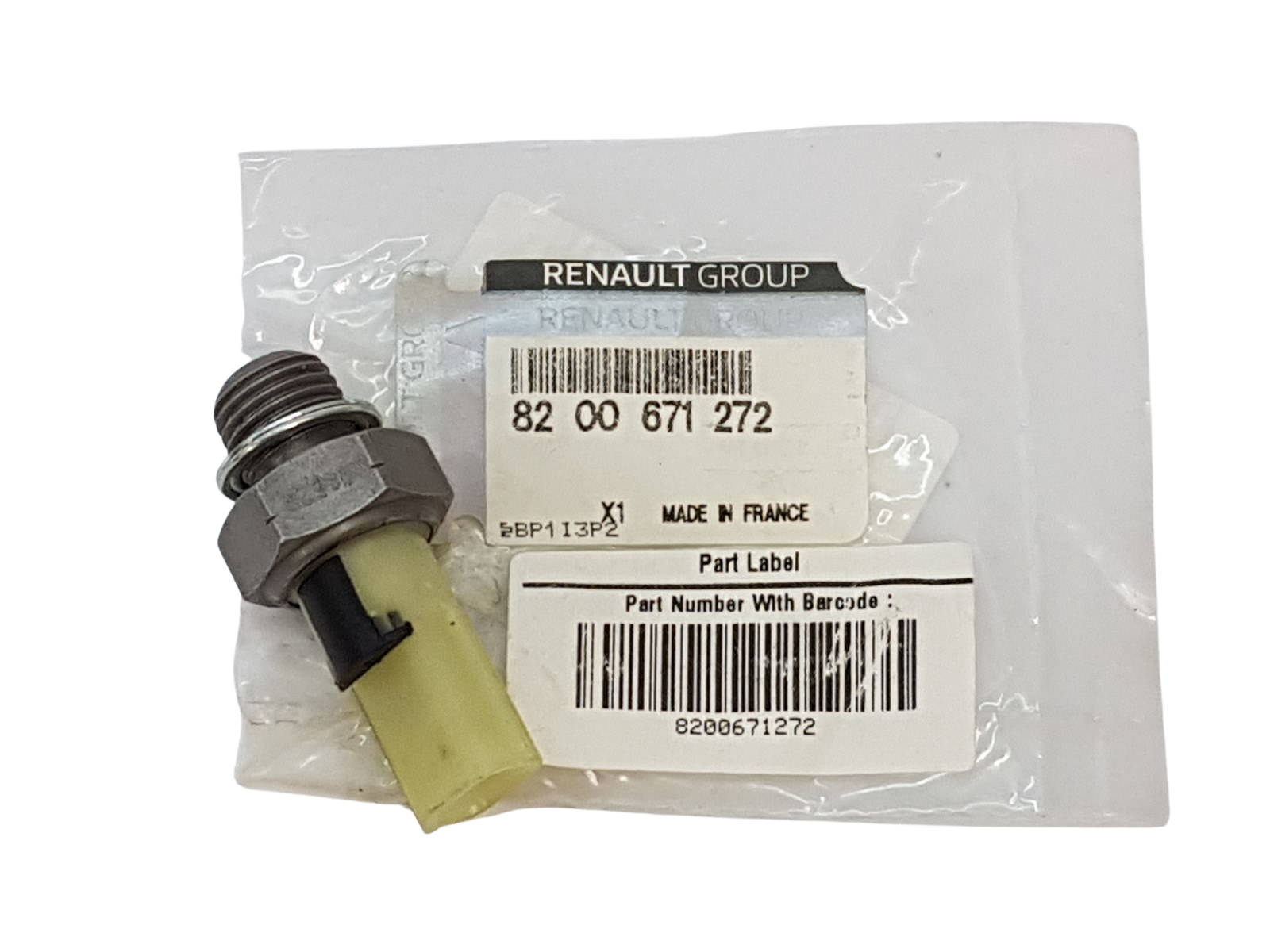 Oil Pressure Sensor New Original Renault 1.6 16v 8200671272
