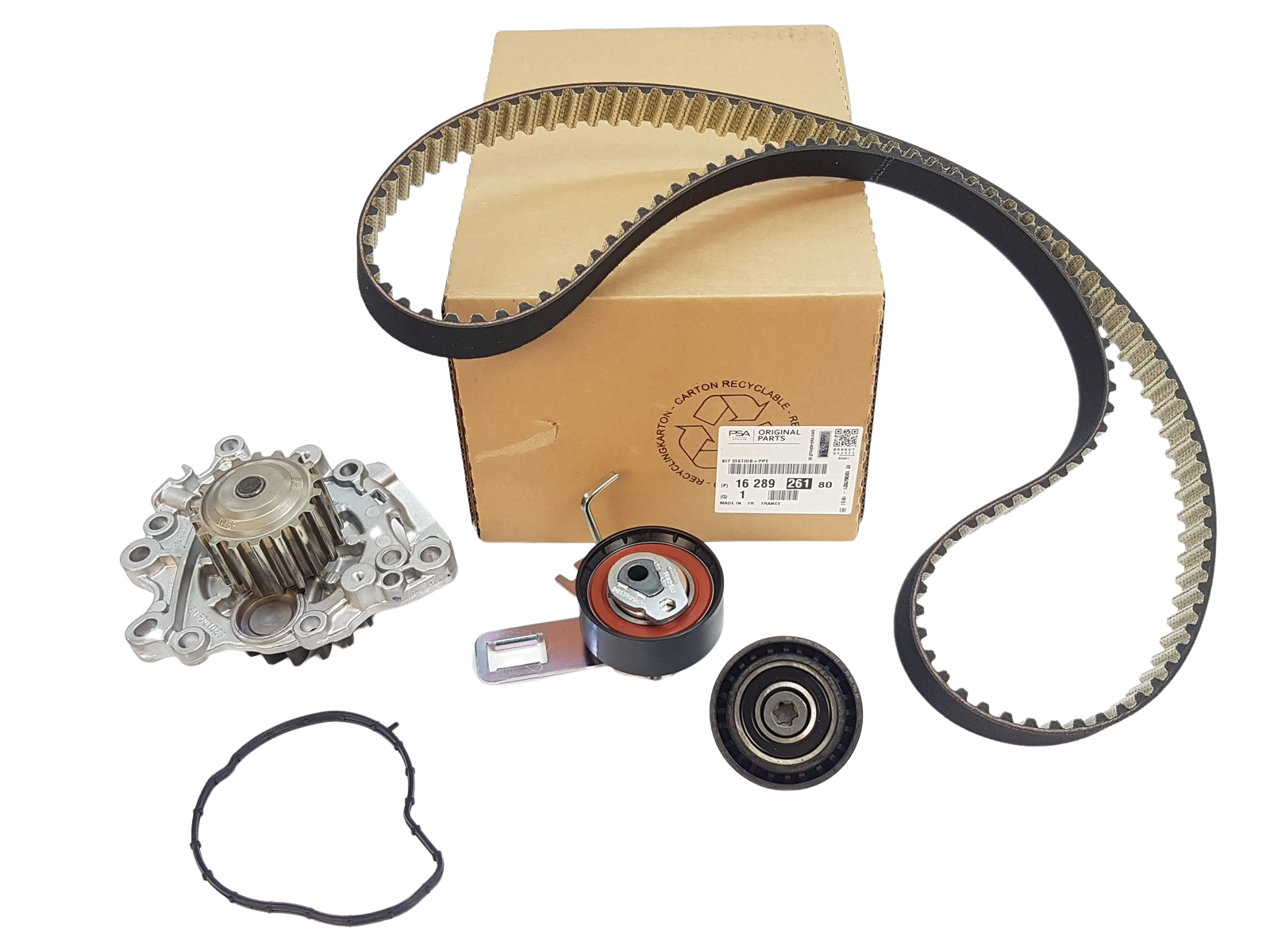 Timing Belt Kit, Set Original Citroen Peugeot 1.5 BlueHDi 16v 1628926180