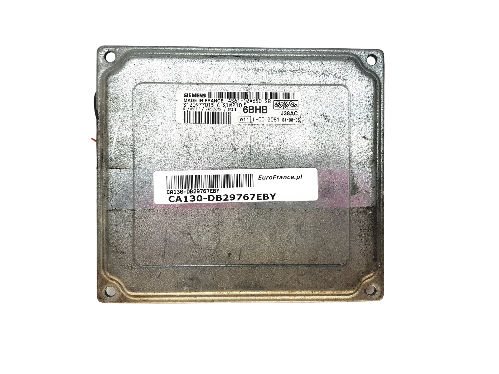 Controller 4S61-12A650-SB S120977015C Ford Mazda Siemens 29767