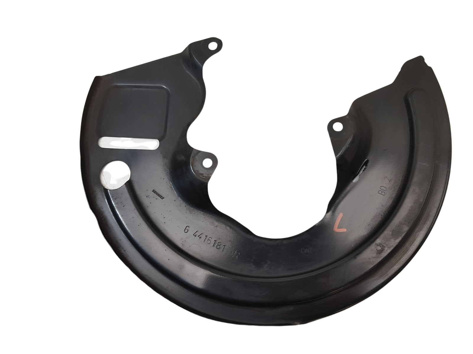 Brake Rotor Dust Shield Left Rear 441618171R Renault