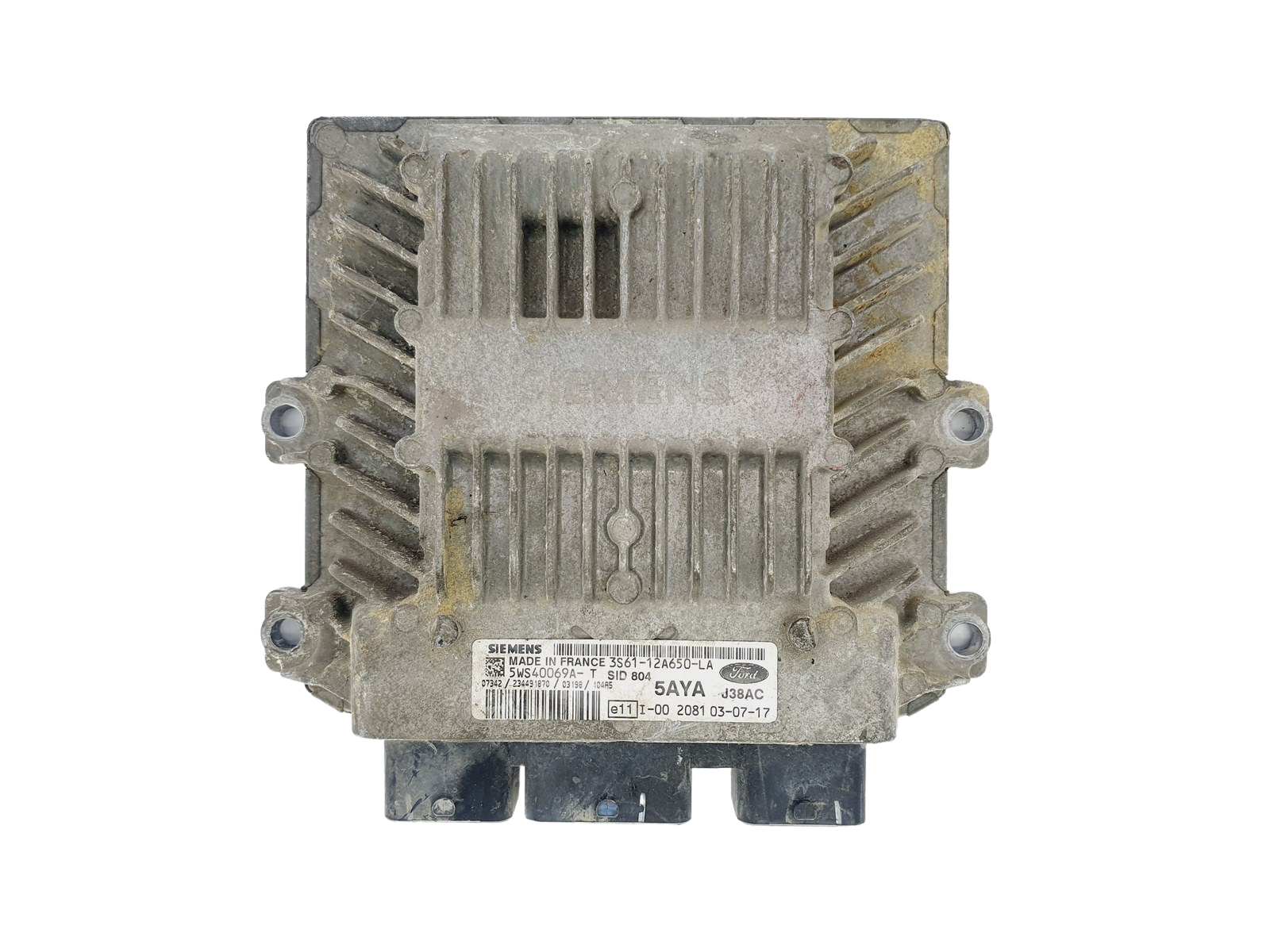 Controller 3S61-12A650-LA 5WS40069A-T Ford Siemens 34342