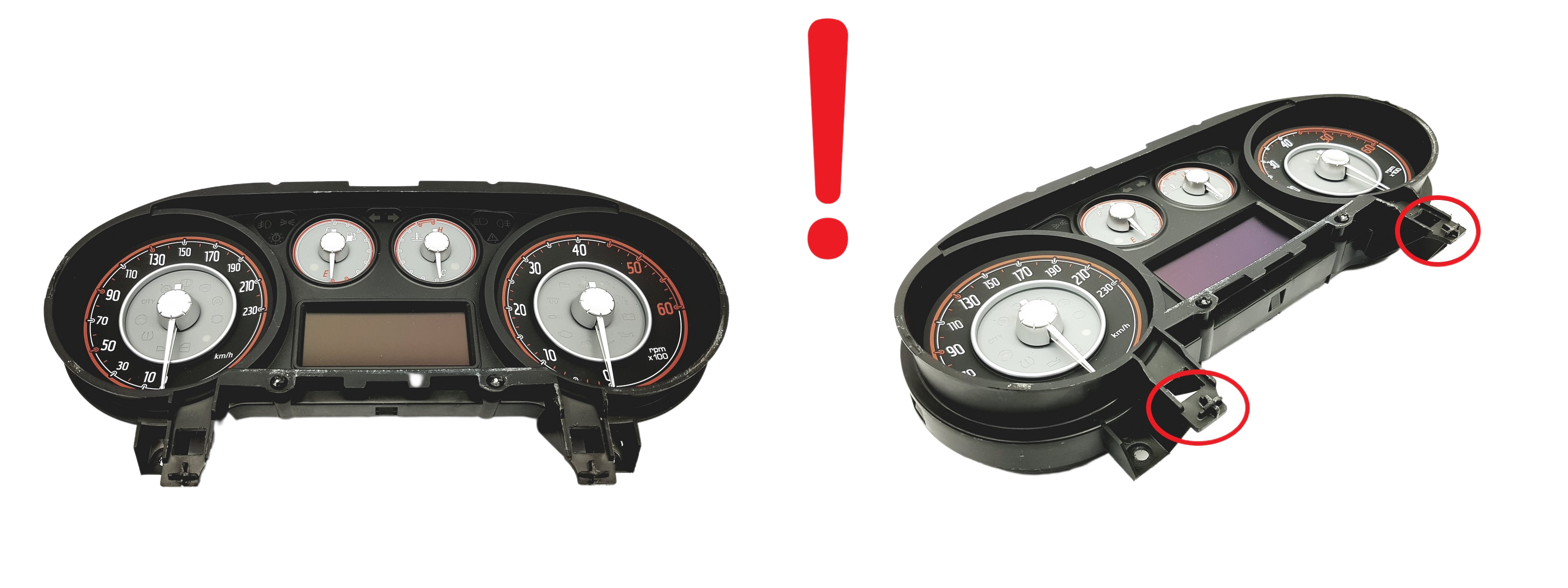 Speedometer/Instrument Cluster Fiat Punto Evo 5550050900 58987