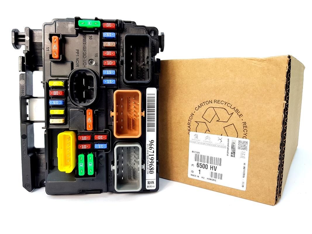 Fuse Box New Original Citroen/Peugeot DS3 C3 207 1007 6500HV 9667199680