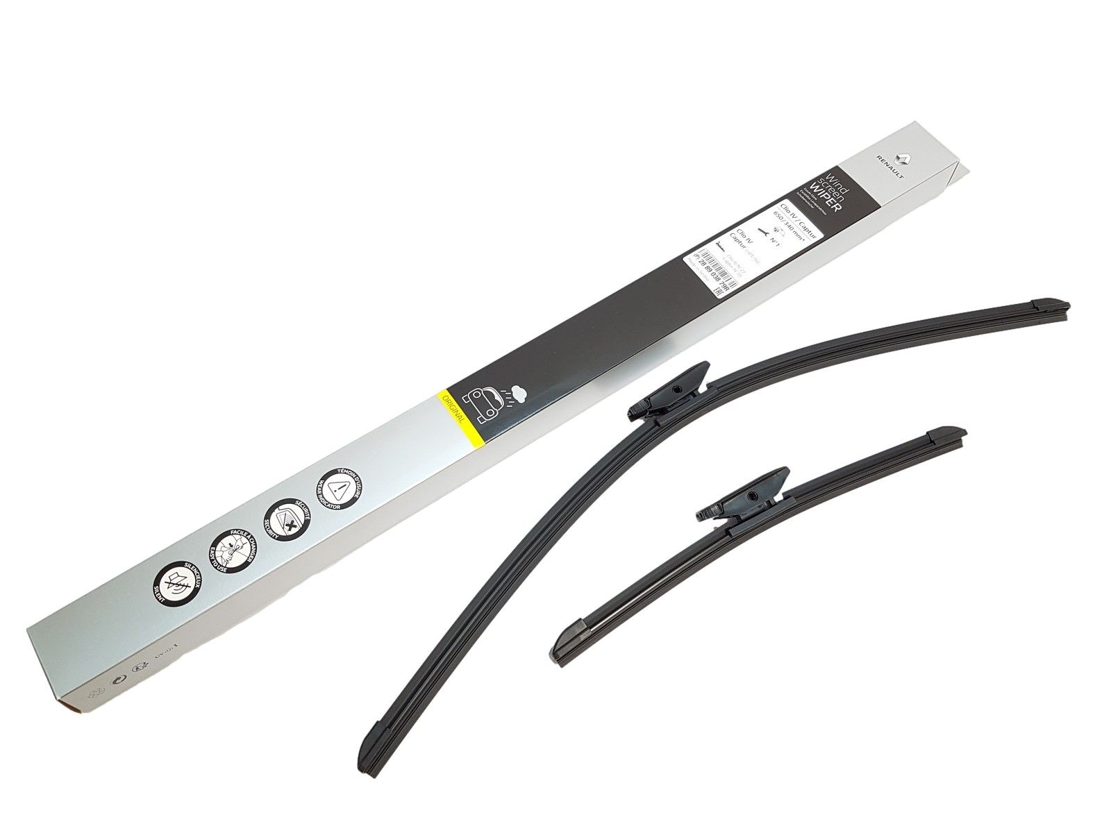 Wiper Blades Original Renault Clio 4 Captur 650+340mm 288903879R