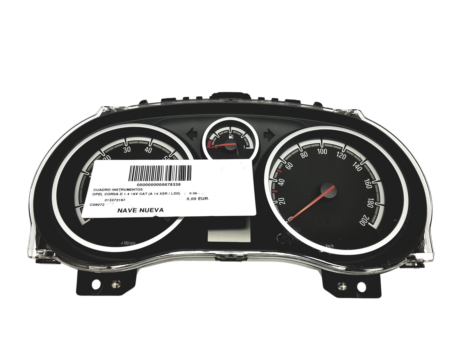 Speedometer/Instrument Cluster Opel Corsa D P0013372167 GM 58140