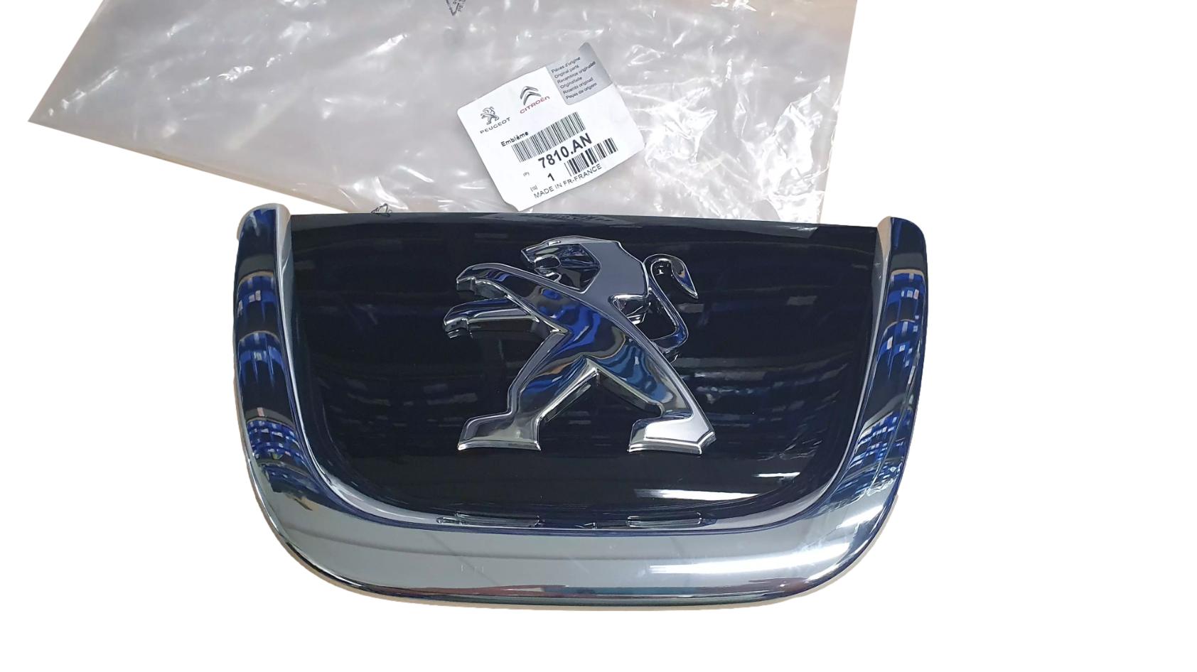 Emblem Front Original 7810AN 7810.AN Peugeot