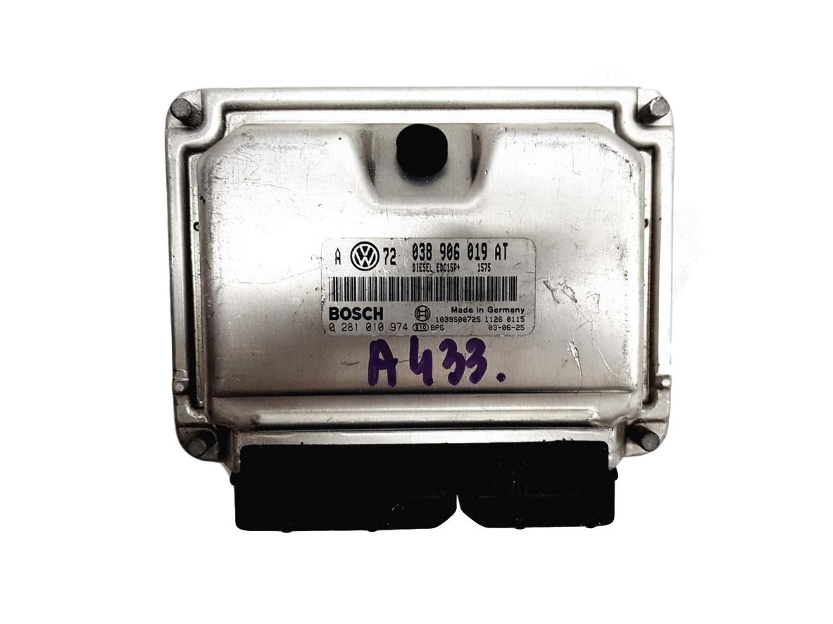 ECU Bosch 038 906 019 AT / 0 281 010 974 / 28SA5595 | eBay