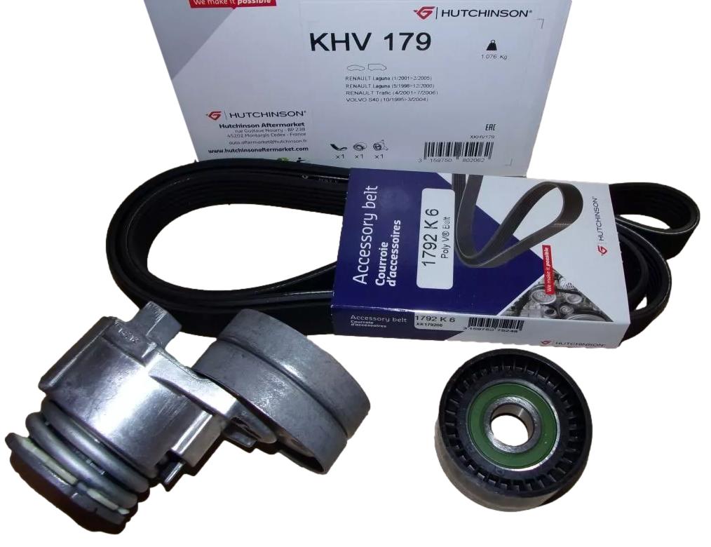 Drive Belt Tensioner For Renault KHV179 117208353R Hutchinson