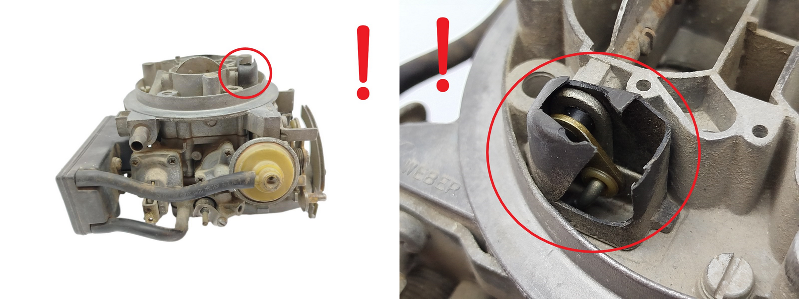 Carburetor WEBER 743474A TLDR-0/300 Renault