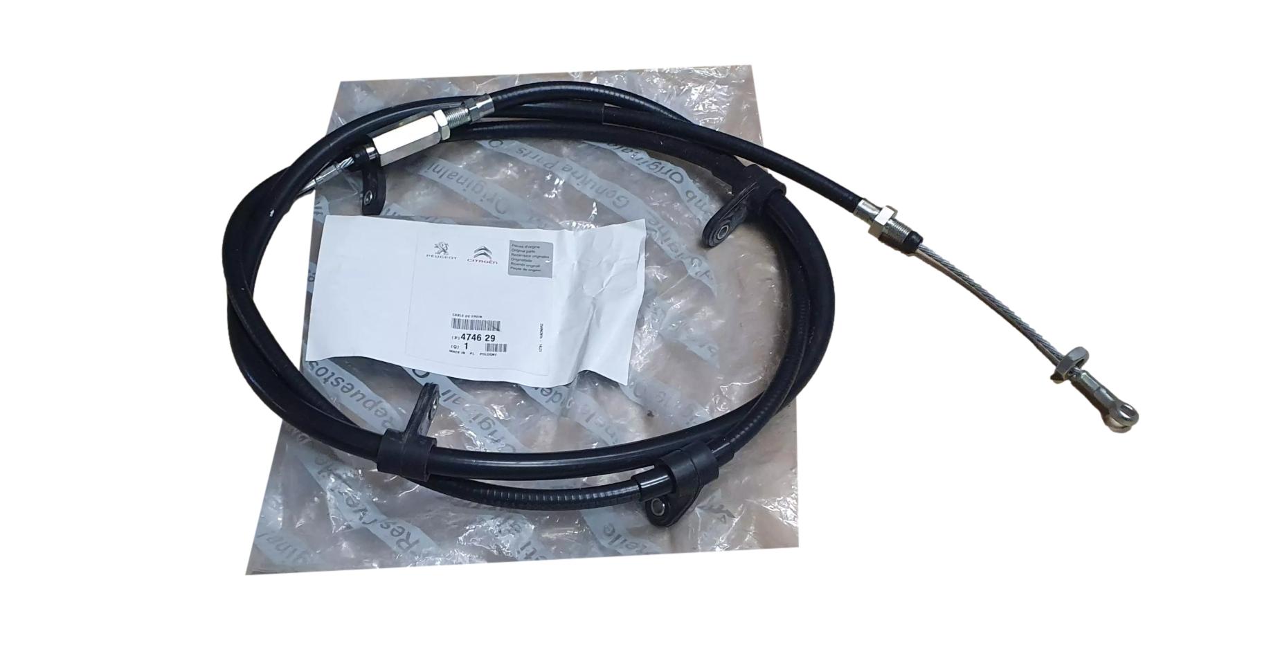 Handbrake Cable Original 474629 4746.29 Citroen Peugeot